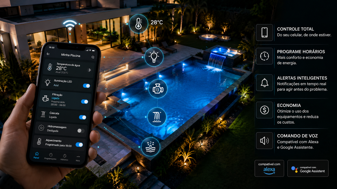 Smart pool: como automatizar sua piscina e controlar pelo celular