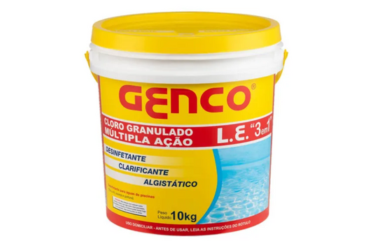 Cloro Genco 10kg Branco