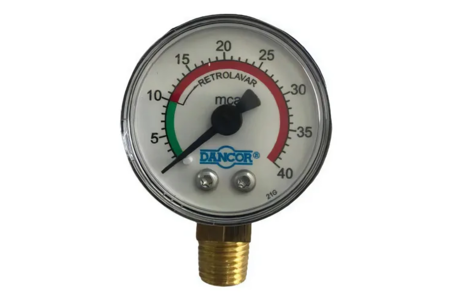 Manômetro Dancor branco