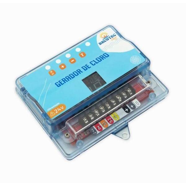 Gerador de Cloro Para Piscina Brustec Br-40 sal